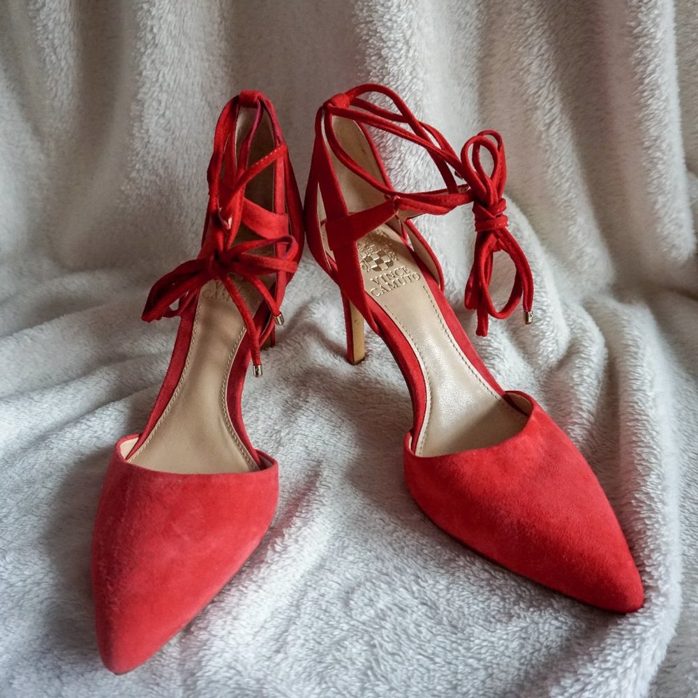 Vince Camuto Lace Up Heel